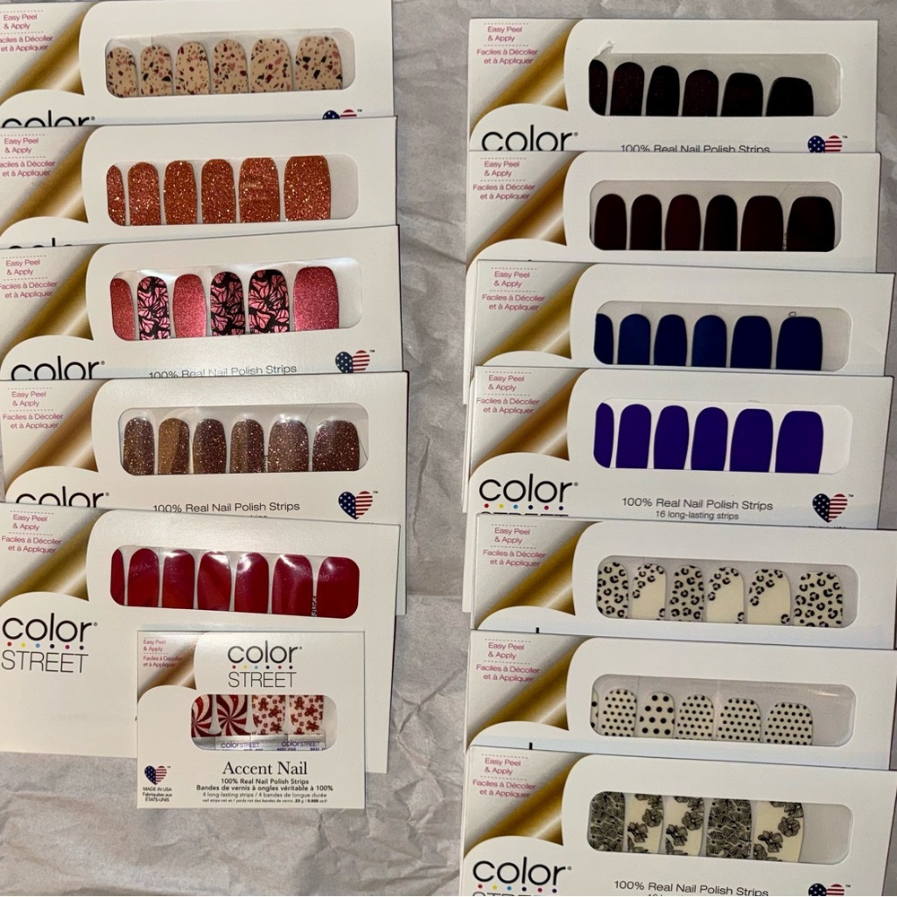 Color Street Nail Polish Strips Collection - Bold and Chic (qty 19) - Picture 3 of 4